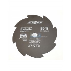 Нож Rezer для бензо/электрокосы 8 зубьев (BC-17,230mmx25.4mmx1.6mm )