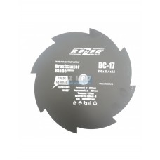Нож  Rezer для бензокос ВС-17, 255mmx25.4mmx1.6mm 8 зубьев