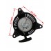 Ручной стартер для Honda GXH50 GXH50U GXV50 GXV57